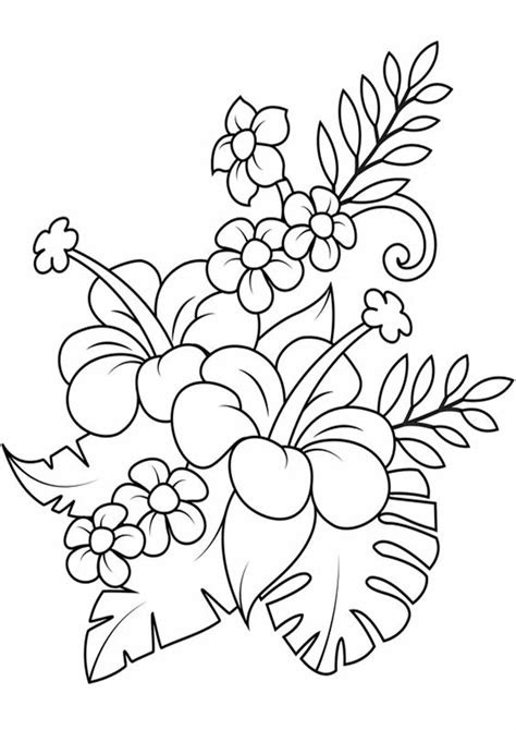 Keep your kids busy doing something fun and creative by printing out free coloring pages. free easy to print flower coloring pages tulamama