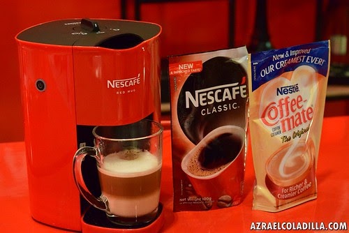 Nescafe RED MUG machine - Start creating your coffee in an easy way (SRP PHP1,999 til Dec 31, 2015)