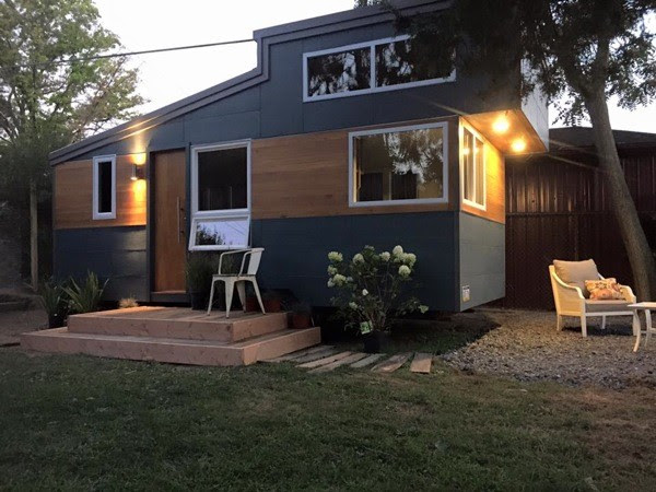 Try Out Tiny Living in the Liberation Tiny Home  on Wheels