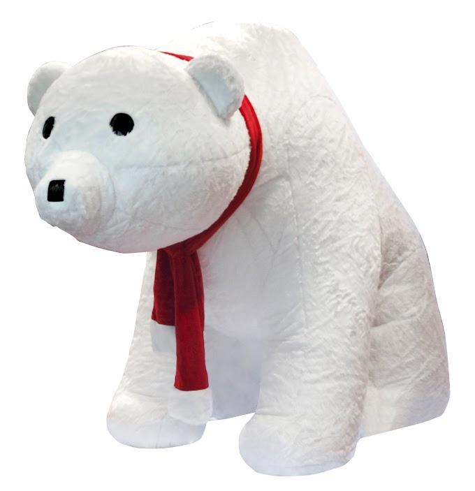 Giant Polar Bear Christmas Decorations