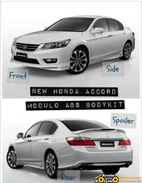 honda accord modulo  body kit skirting spoiler accessories