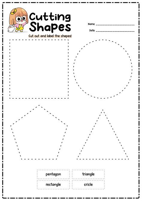 Free cutting printables practice pdf worksheets for toddlers and preschoolers · is my child ready to use scissors? cutting sheets for kindergarten