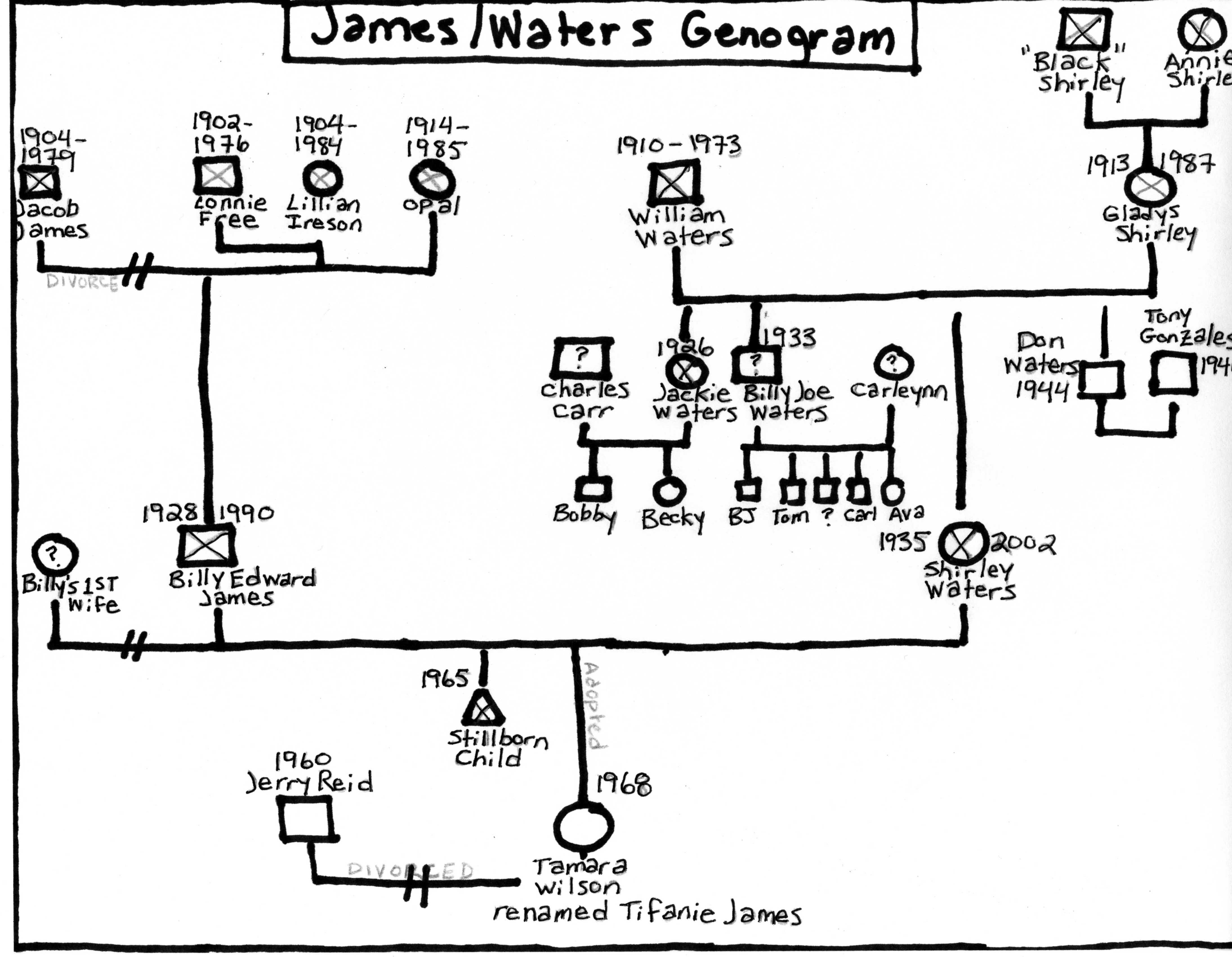 Basic Genogram Template