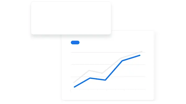 Linjediagram over søgeinteresse