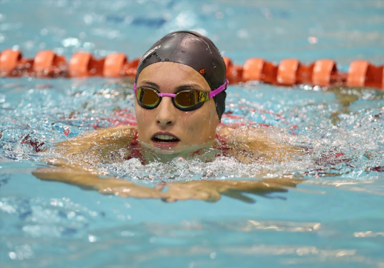 Tatjana Schoenmaker won the breaststroke double at the World Student Games in 2019.