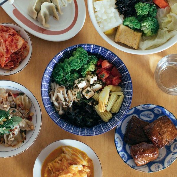 台北-蔬食餐廳推薦-仁里居-青辣椒豆腐乳拌飯