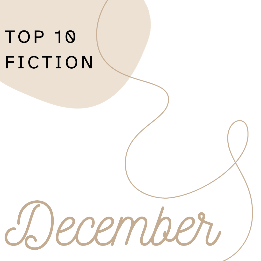 Top 10 Fiction for December 2023