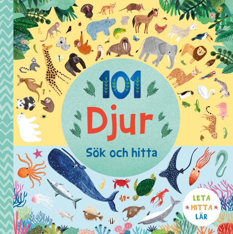 101 djur – sök och hitta