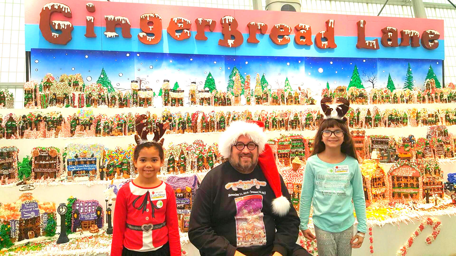 World's Largest Gingerbread Village: world record in New York City, New York