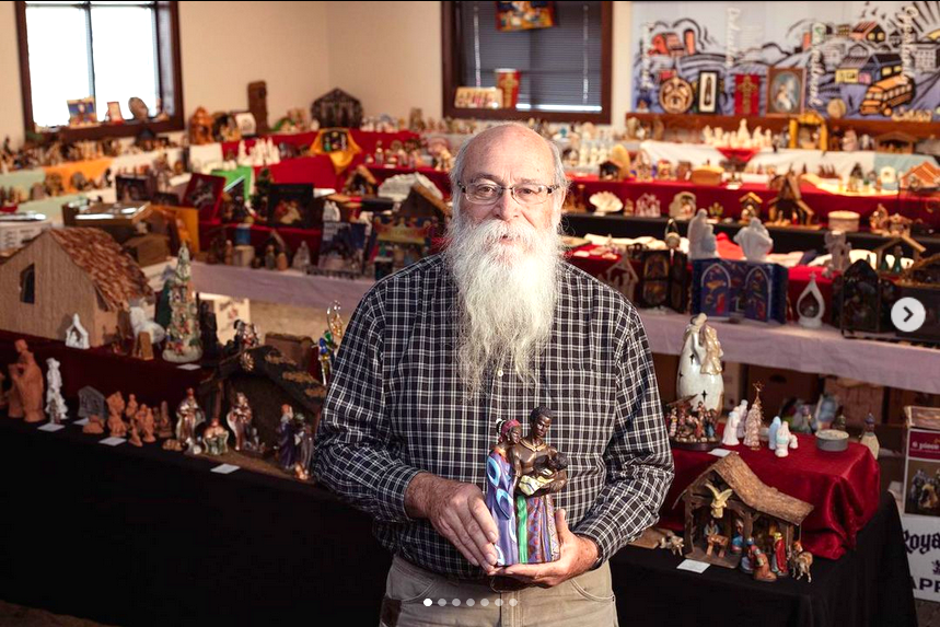 Largest collection of Nativity scenes: Michael Zahs sets world record