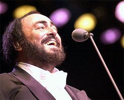 Most successful tenor-world record set by Luciano Pavarotti