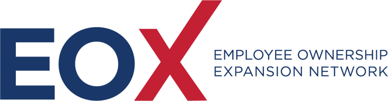 The logo for the eox employee ownership expansion network