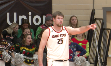 Braden Parker playing defense in ISU's 69-59 loss to Southern Utah