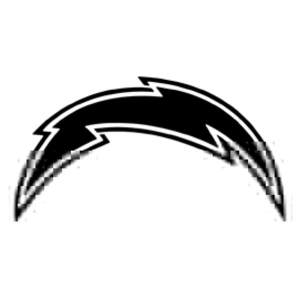 San Diego Chargers Lightning Bolt Clipart Image