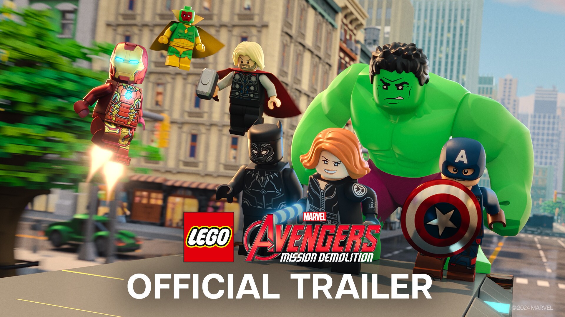 LEGO® Marvel Avengers: Mission Demolition | Official Trailer | Disney+