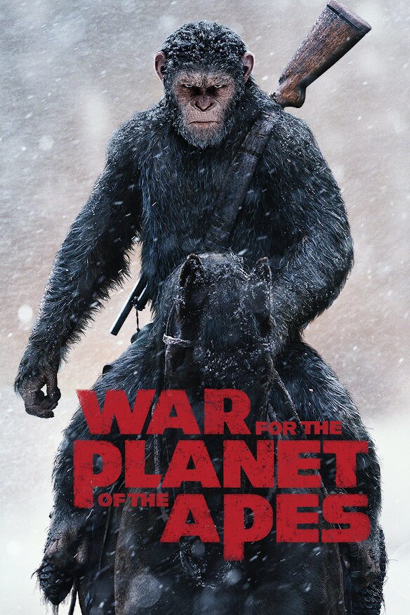 War for the Planet of the Apes movie poster