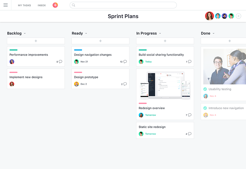 Asana Product Screenshot