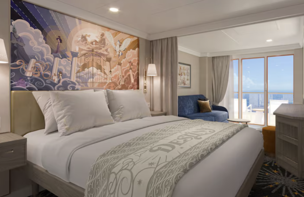 Disney Destiny Veranda Stateroom