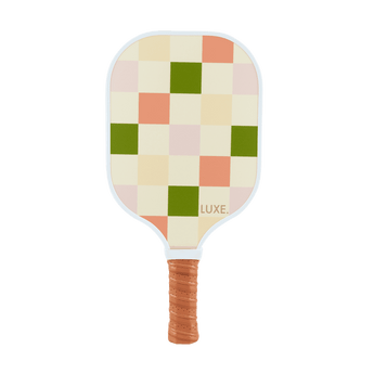 Checker LUXE Pickleball Paddle. Cute and aesthetic pickleball paddles