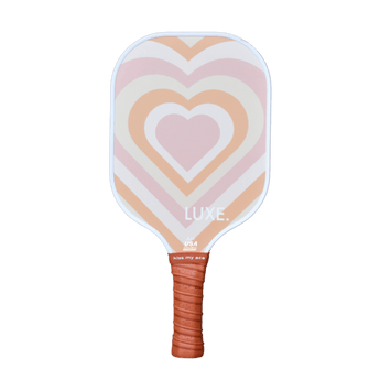 Designer pickleball paddle. Heart Pickleball Paddle