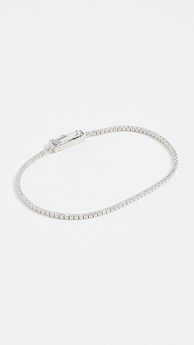 By Adina Eden Classic Thin Tennis Bracelet.