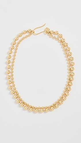 Alexa Leigh Layered Ball Chain Necklace.