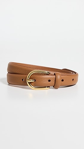 Anderson's Skinny Soft Grained Leather Belt.