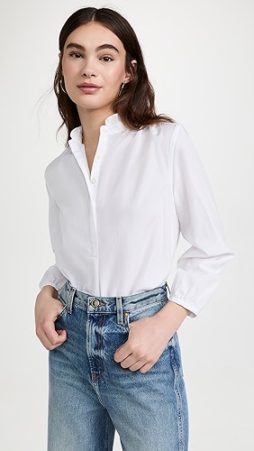 Birds of Paradis Sara B Henley Shirt.