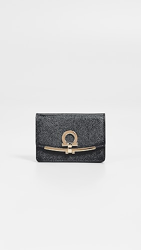 FERRAGAMO Gancio Clip Card Case.