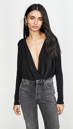 Free People Turnt Thong Bodysuit.