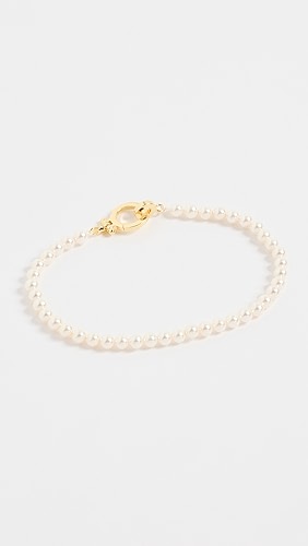 Gorjana Parker Pearl Bracelet.