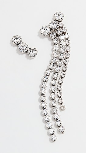 Isabel Marant Boucle d'Oreill Asymmetrical Earrings.