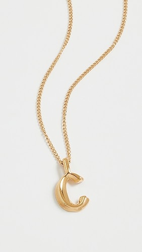 Jenny Bird Monogram Necklace.