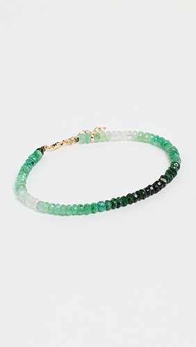 JIA JIA Ombre Emerald Bracelet.