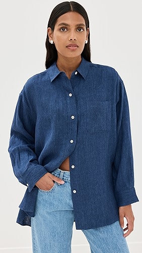 Jenni Kayne Relaxed Oversized Shirt.