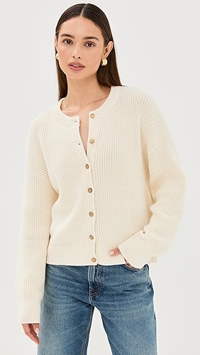 Jenni Kayne Hayes Crewneck Cardigan.