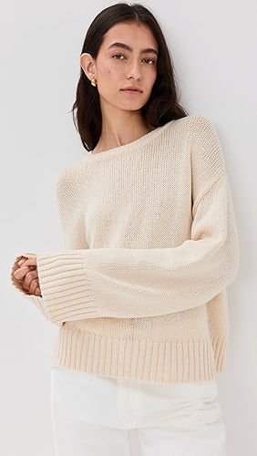 Jenni Kayne Cameron Crew Neck Sweater.