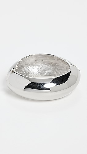 Kenneth Jay Lane Silver Bangle.