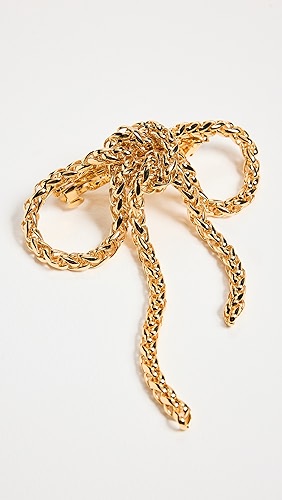 LELET NY Kamala Chain Bow Barrette.