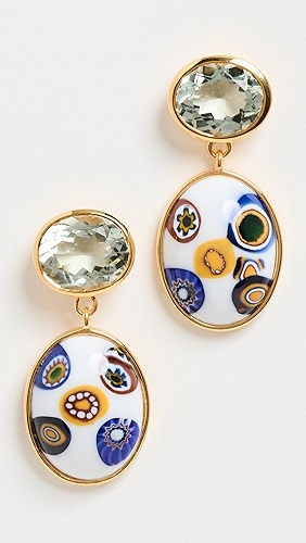 Lizzie Fortunato Murano Muse Earrings In Dawn.