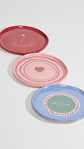 Laetitia Rouget Je T'aime Jewelry Plate Set.