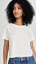 Madewell Soft Fade Cotton Boxy Crop Tee.