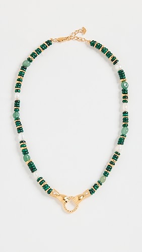 Missoma Beaded In Good Hands Necklace.