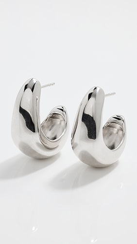 Missoma Dome Hoop Earrings.