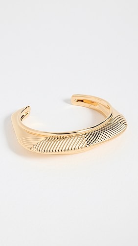 Missoma Hera Dome Ridge Statement Cuff Bracelet.