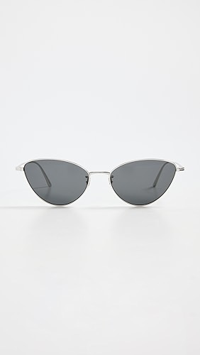 Oliver Peoples Eyewear x Khaite Metal Cat Eye Sunglasses.