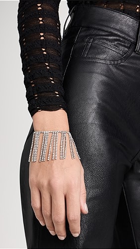 Roxanne Assoulin Rhinestone Fringe Bracelet.