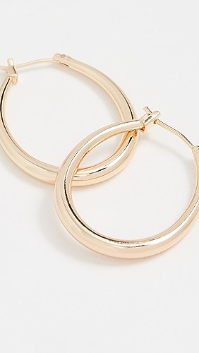 SHASHI Ovale Hoops.