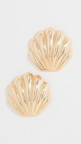 SHASHI La Conchiglia Earrings.