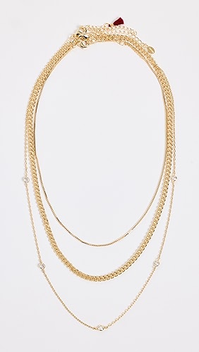 SHASHI Emily Layered Necklaces.